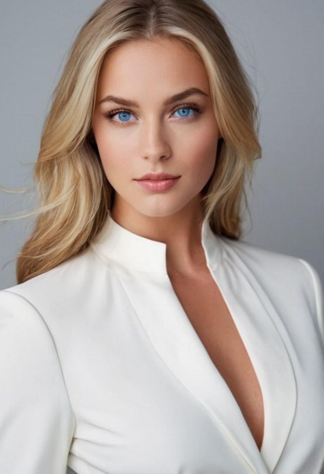 Business portrait style template