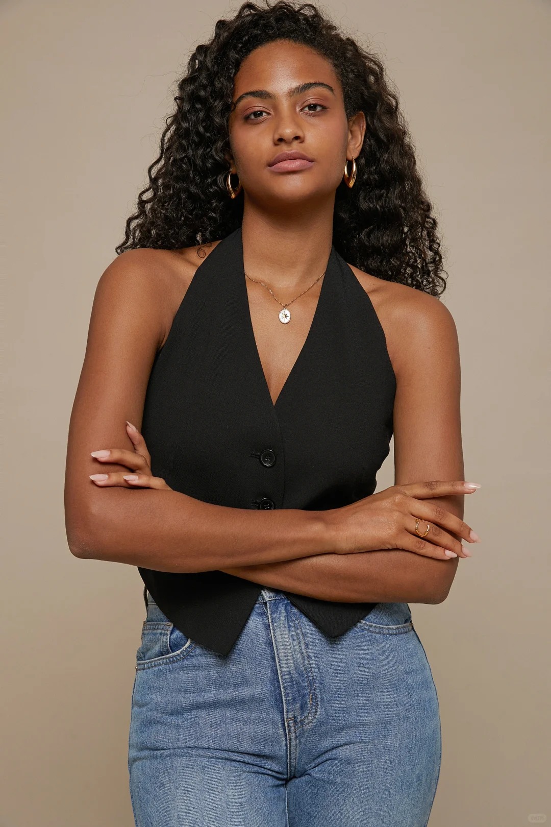 Casual portrait style template